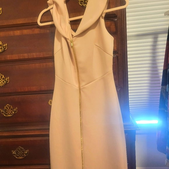 COPY - Calvin Klein dress beautiful blush pink size 10 - Picture 1 of 4